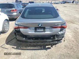 2023 BMW i4 eDrive35 with VIN WBY43AW00PFP80951, listed as a Copart auction lot 47249434 with 5,189 mi miles. Bid and sale history available at carsss.com. Image 6.