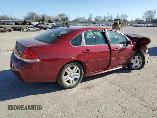 2011 Chevrolet Impala LT Retail with VIN 2G1WB5EK8B1174507, listed as a Copart auction lot 48901135 with Not Provided miles and Salvage Title. Bid and sale history available at DreamBid. Image 3.