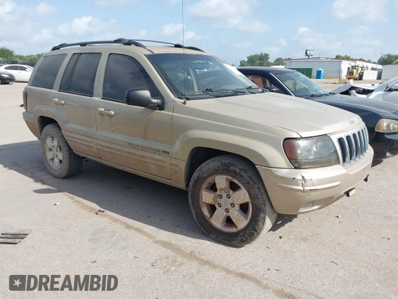 2001 Jeep Grand Cherokee Limited with VIN 1J4GW58N51C575036, listed as a IAAI auction lot 42573849 with 223,757 mi miles and . Bid and sale history available at DreamBid. Image 1.