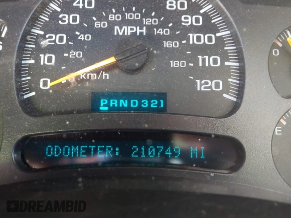 2004 Chevrolet Avalanche Z71 with VIN 3GNEK12T44G315079, listed as a IAAI auction lot 41980344 with 210,749 mi miles. Bid and sale history available at carsss.com. Image 7.