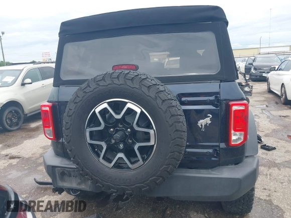 2021 Ford Bronco with VIN 1FMDE5BH2MLA85541, listed as a IAAI auction lot 42376748 with 53,724 mi miles and . Bid and sale history available at DreamBid. Image 17.
