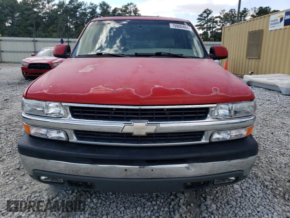 2001 Chevrolet Tahoe LT with VIN 1GNEC13T21J242185, listed as a Copart auction lot 70806464 with 366,102 mi miles and Salvage Title. Bid and sale history available at carsss.com. Image 5.