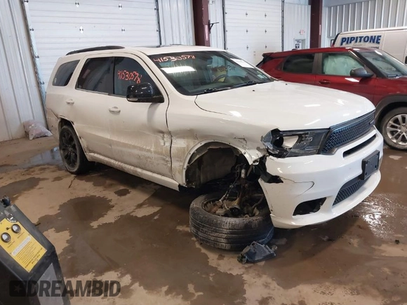 2019 Dodge Durango GT Plus z VIN 1C4RDJDG1KC807279, wystawiony jako IAAI lot #41530578 z przebiegiem 90 605 mil mil oraz . Historia ofert i sprzedaży dostępna na DreamBid. Obrazek 1.