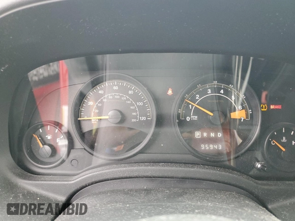 2017 Jeep Compass Sport SE z VIN 1C4NJDBB5HD128215, wystawiony jako Copart lot #60210685 z przebiegiem 95 943 mil mil oraz Szkoda całkowita • Salvage title. Historia ofert i sprzedaży dostępna na DreamBid. Obrazek 9.