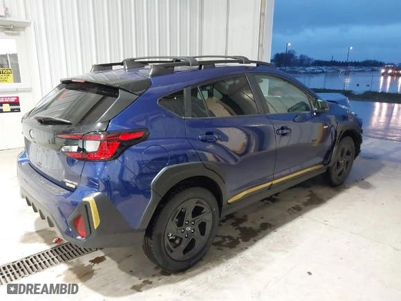2024 Subaru Crosstrek Sport with VIN 4S4GUHF67R3770040, listed as a IAAI auction lot 40888916 with 2,834 mi miles. Bid and sale history available at carsss.com. Image 4.