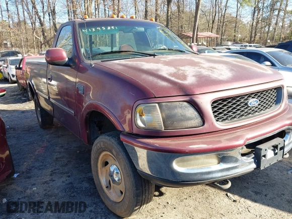 1998 Ford F-150 with VIN 1FTDF18W7WNA07117, listed as a IAAI auction lot 41395851 with 276,845 mi miles and . Bid and sale history available at DreamBid. Image 1.