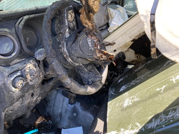 2024 Jeep Wrangler Sahara with VIN 1C4PJXEN8RW116985, listed as a Copart auction lot 56530875 with Not provided miles and Salvage title. Bid and sale history available at DreamBid. Image 6.