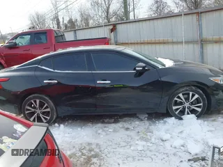 2018 Nissan Maxima SV with VIN 1N4AA6AP5JC384119, listed as a IAAI auction lot 41353069 with 97,136 mi miles. Bid and sale history available at carsss.com. Image 13.