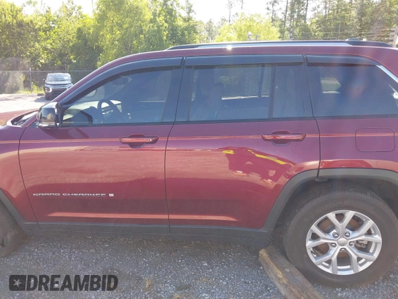 2023 Jeep Grand Cherokee Limited with VIN 1C4RJGBG3P8875558, listed as a IAAI auction lot 42178416 with 12,826 mi miles and . Bid and sale history available at DreamBid. Image 14.