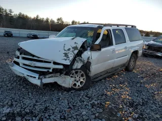 2003 Chevrolet Suburban Z71 with VIN 3GNFK16T03G205000, listed as a Copart auction lot 86055814 with 0 mi miles and Salvage Title. Bid and sale history available at carsss.com. Image 1.