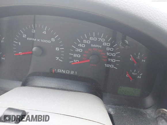 2006 Ford F-150 STX with VIN 1FTRX14W36FB55882, listed as a IAAI auction lot 42113485 with 126,492 mi miles. Bid and sale history available at carsss.com. Image 7.