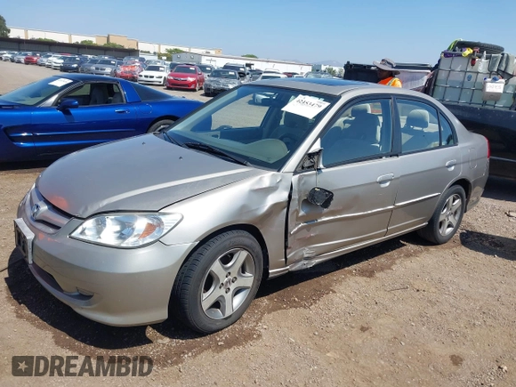 2004 Honda Civic EX z VIN 2HGES26724H640228, wystawiony jako IAAI lot #42453479 z przebiegiem 221 183 mil mil oraz . Historia ofert i sprzedaży dostępna na DreamBid. Obrazek 2.