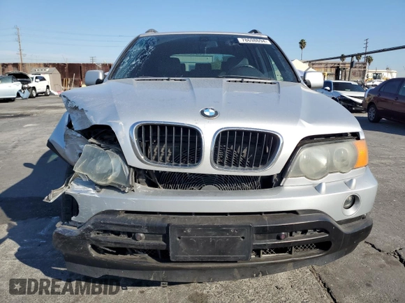 2003 BMW X5 3.0i with VIN 5UXFA53513LP26236, listed as a Copart auction lot 78698694 with 227,272 mi miles and Salvage Title. Bid and sale history available at carsss.com. Image 5.