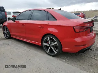 2019 Audi RS 3 with VIN WUABWGFF2KA906727, listed as a Copart auction lot 49337425 with 52,355 mi miles and Salvage title. Bid and sale history available at DreamBid. Image 2.