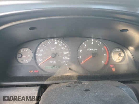 2000 Nissan Frontier XE with VIN 1N6ED26T1YC327635, listed as a Copart auction lot 43149525 with 922,578 mi miles and Salvage title. Bid and sale history available at DreamBid. Image 9.