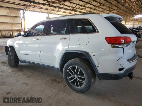 2017 Jeep Grand Cherokee Limited with VIN 1C4RJEBG5HC793379, listed as a Copart auction lot 59575685 with 207,307 mi miles and Salvage title. Bid and sale history available at DreamBid. Image 2.