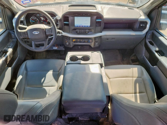 2022 Ford F-150 XL with VIN 1FTFW1E57NKE15119, listed as a Copart auction lot 60677985 with 79,006 mi miles and Salvage title. Bid and sale history available at DreamBid. Image 8.