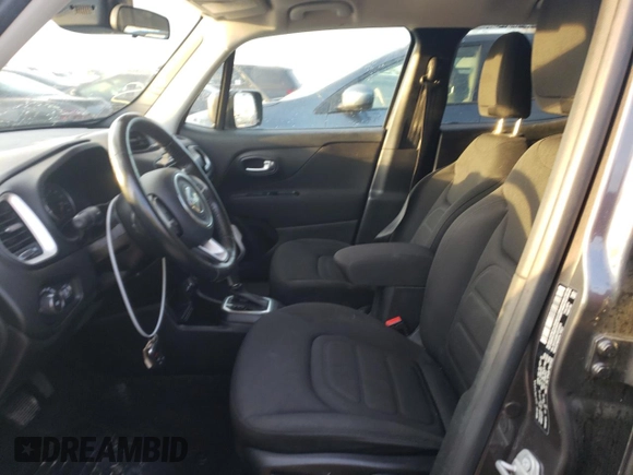 2018 Jeep Renegade Latitude with VIN ZACCJABB3JPJ24500, listed as a Copart auction lot 81084323 with 96,579 mi miles and Salvage Title. Bid and sale history available at DreamBid. Image 7.