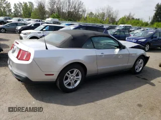 2012 Ford Mustang V6 with VIN 1ZVBP8EM2C5232635, listed as a Copart auction lot 54403495 with 69,880 mi miles and Salvage title. Bid and sale history available at DreamBid. Image 3.