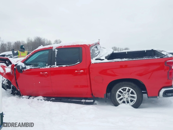 2019 Chevrolet Silverado 1500 LT with VIN 3GCUYDED8KG148523, listed as a IAAI auction lot 41440098 with 76,470 mi miles. Bid and sale history available at carsss.com. Image 14.