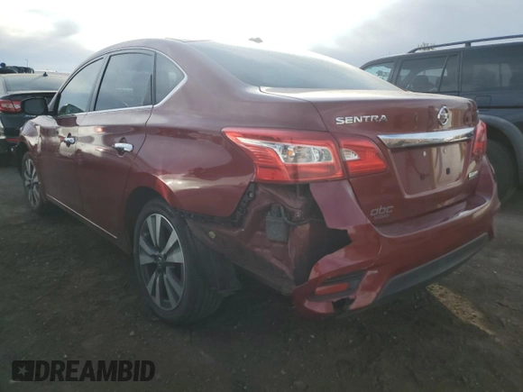 2019 Nissan Sentra SV with VIN 3N1AB7AP9KY349883, listed as a Copart auction lot 41337605 with 82,963 mi miles and Salvage Title. Bid and sale history available at DreamBid. Image 2.