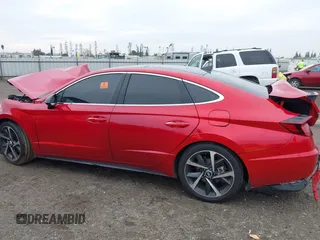 2021 Hyundai Sonata SEL Plus with VIN 5NPEJ4J20MH087577, listed as a IAAI auction lot 41090040 with Not Provided miles and . Bid and sale history available at DreamBid. Image 13.