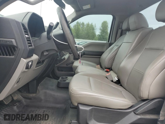 2018 Ford F-150 XL with VIN 1FTMF1CB5JKE71859, listed as a Copart auction lot 59614905 with 112,757 mi miles and Salvage title. Bid and sale history available at DreamBid. Image 7.