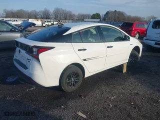 2022 Toyota Prius LE with VIN JTDL9MFU4N3037305, listed as a IAAI auction lot 41596423 with 60,775 mi miles. Bid and sale history available at carsss.com. Image 4.