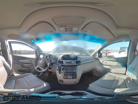 2012 Honda Odyssey Touring with VIN 5FNRL5H93CB130097, listed as a Copart auction lot 47445765 with 0 mi miles and Non Repairable. Bid and sale history available at carsss.com. Image 15.