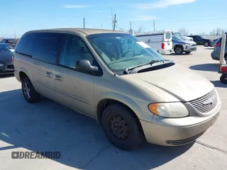 2003 Chrysler Town & Country LX with VIN 2C4GP44L73R103612, listed as a IAAI auction lot 41680848 with 211,360 mi miles and . Bid and sale history available at DreamBid. Image 1.
