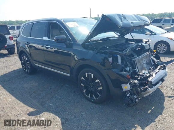 2023 Kia Telluride SX X-Pro с VIN 5XYP5DGC0PG343354, выставлен на аукционе IAAI как лот 42463746 с пробегом 30 916 миль миль и . История ставок и продаж доступна на DreamBid. Изображение 1.
