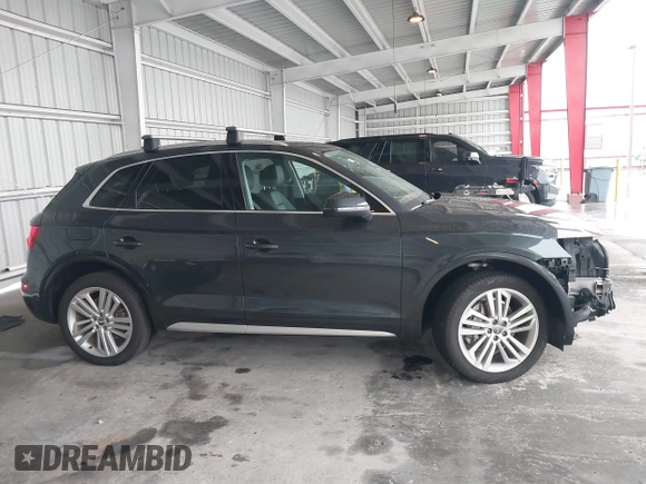 2019 Audi Q5 Premium Plus with VIN WA1BNAFY5K2133206, listed as a IAAI auction lot 42415360 with 35,153 mi miles and . Bid and sale history available at DreamBid. Image 14.