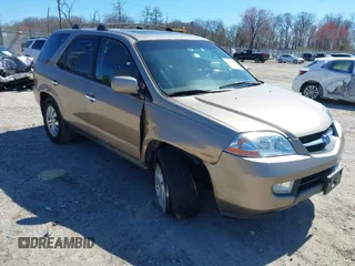 2003 Acura MDX Touring Pkg with VIN 2HNYD18623H549599, listed as a IAAI auction lot 41879934 with 242,896 mi miles. Bid and sale history available at carsss.com. Image 1.