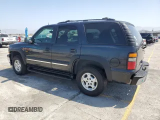 2005 Chevrolet Tahoe Z71 with VIN 1GNEC13T75R266344, listed as a Copart auction lot 62756385 with 88,734 mi miles and Clean title. Bid and sale history available at DreamBid. Image 2.