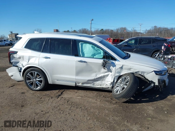 2021 Cadillac XT6 Premium Luxury with VIN 1GYKPDRS9MZ236075, listed as a IAAI auction lot 41632689 with 47,444 mi miles and . Bid and sale history available at DreamBid. Image 12.