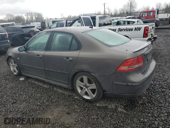 2007 Saab 9-3 with VIN YS3FD49Y571113292, listed as a Copart auction lot 47605575 with 186,823 mi miles and Salvage Title. Bid and sale history available at carsss.com. Image 2.