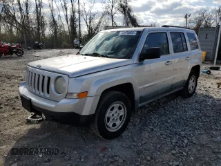 2011 Jeep Patriot Sport with VIN 1J4NF1GB2BD280382, listed as a Copart auction lot 50978005 with 155,609 mi miles and Clean Title. Bid and sale history available at carsss.com. Image 1.