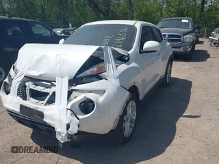 2013 Nissan Juke SV with VIN JN8AF5MV3DT225690, listed as a IAAI auction lot 42146596 with 142,234 mi miles and . Bid and sale history available at carsss.com. Image 2.