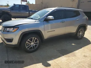 2020 Jeep Compass Latitude with VIN 3C4NJCBBXLT205996, listed as a Copart auction lot 50507825 with Not provided miles and Salvage title. Bid and sale history available at DreamBid. Image 1.