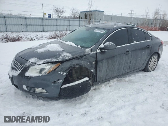 2011 Buick Regal CXL Turbo TO3 with VIN W04GX5GV0B1086037, listed as a Copart auction lot 87047644 with 174,024 mi miles and Clean Title. Bid and sale history available at carsss.com. Image 1.
