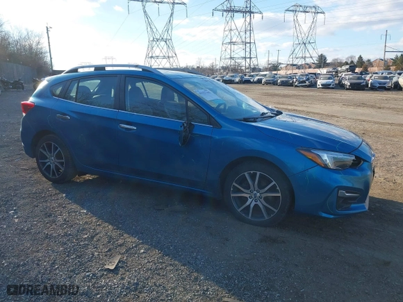 2019 Subaru Impreza Limited with VIN 4S3GTAT60K3716152, listed as a IAAI auction lot 41327162 with 107,832 mi miles. Bid and sale history available at carsss.com. Image 1.