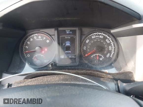 2018 Toyota Tacoma SR with VIN 5TFRX5GN5JX127708, listed as a IAAI auction lot 41654693 with 69,236 mi miles and . Bid and sale history available at DreamBid. Image 7.