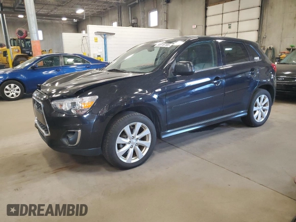 2014 Mitsubishi Outlander SE z VIN 4A4AR4AU3EE022192, wystawiony jako Copart lot #56918765 z przebiegiem 164 958 mil mil oraz Szkoda całkowita • Salvage title. Historia ofert i sprzedaży dostępna na DreamBid. Obrazek 1.