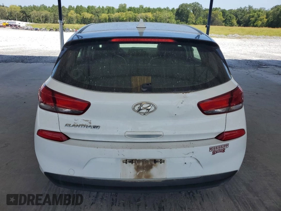 2019 Hyundai Elantra GT with VIN KMHH35LE1KU114689, listed as a Copart auction lot 68495034 with 112,287 mi miles and Salvage Title. Bid and sale history available at carsss.com. Image 6.