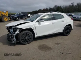 2022 Lexus UX 250h F Sport with VIN JTHR9JBH9N2060634, listed as a Copart auction lot 69170564 with 48,340 mi miles and Salvage Title. Bid and sale history available at DreamBid. Image 1.