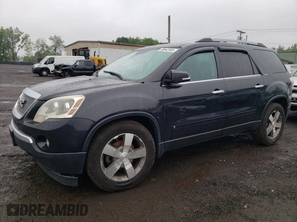 2010 GMC Acadia SLT1 with VIN 1GKLVMEDXAJ167211, listed as a Copart auction lot 58842365 with 180,615 mi miles and Salvage title. Bid and sale history available at DreamBid. Image 1.