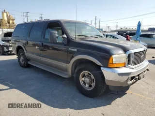 2000 Ford Excursion Limited with VIN 1FMNU42S7YED53975, listed as a Copart auction lot 59947065 with 188,889 mi miles and Clean title. Bid and sale history available at DreamBid. Image 4.