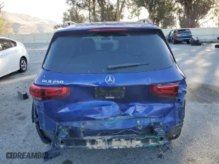 2020 Mercedes-Benz GLB with VIN W1N4M4GB3LW053774, listed as a Copart auction lot 47655475 with 70,255 mi miles and Salvage Title. Bid and sale history available at carsss.com. Image 6.