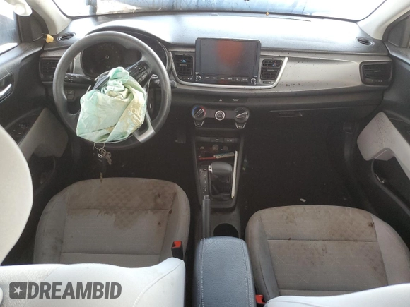2022 Kia Rio S with VIN 3KPA25AD7NE481988, listed as a Copart auction lot 63875084 with Not Provided miles and Clean Title. Bid and sale history available at DreamBid. Image 8.