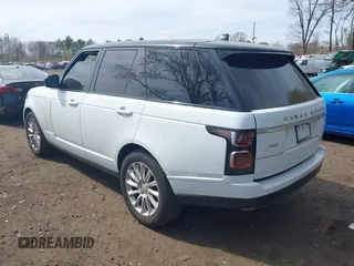 2019 Land Rover Range Rover HSE with VIN SALGS2SV4KA557464, listed as a IAAI auction lot 42115815 with 43,995 mi miles and . Bid and sale history available at DreamBid. Image 3.